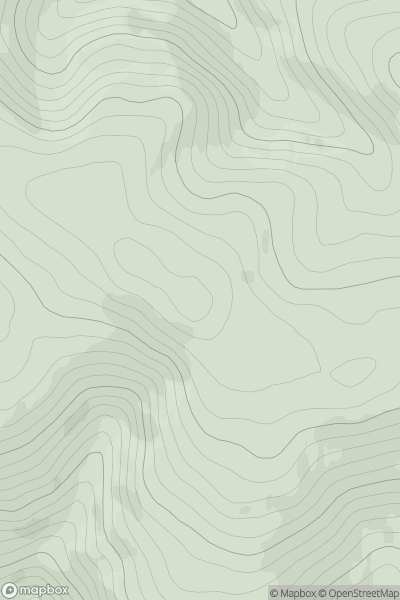 Thumbnail image for Cairn Hill [The Glenkens to Annandale] showing contour plot for surrounding peak
